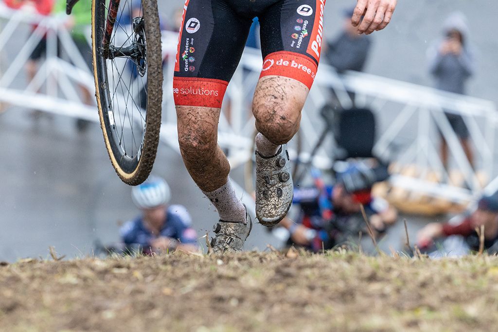 Toon Vandebosch at the Waterloo UCI Cyclo-cross World Cup men's elite race 2021