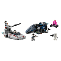 Imperial Dropship vs. Rebel Scout Speeder

- Price: - Ages: - Pieces: - Minifigures: - Item Number: