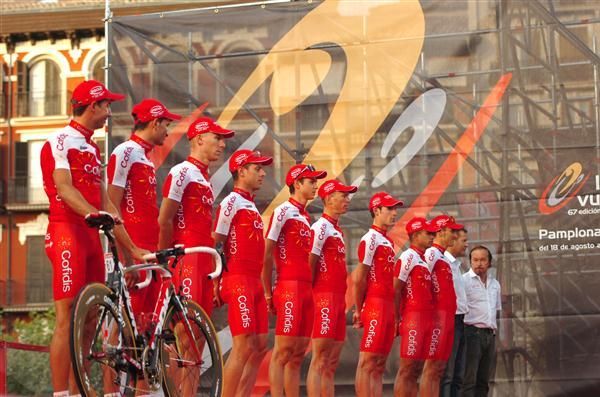 Cofidis are ready for the start of the 2012 Vuelta