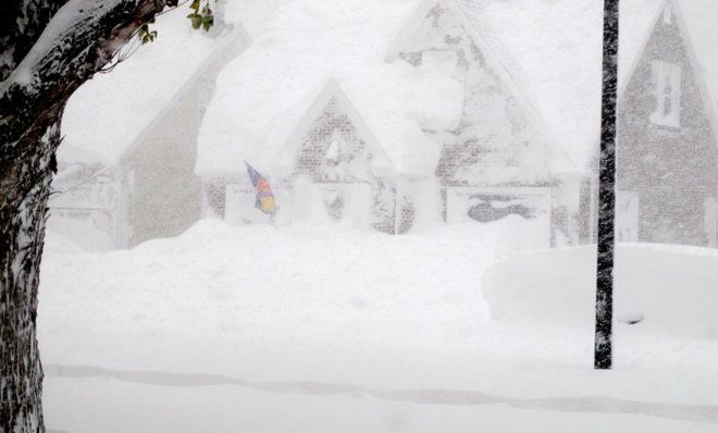 Snow in Buffalo