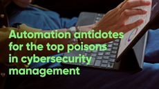 Whitepaper cover with green title text over iage of hands working at a laptop with graphs on screen