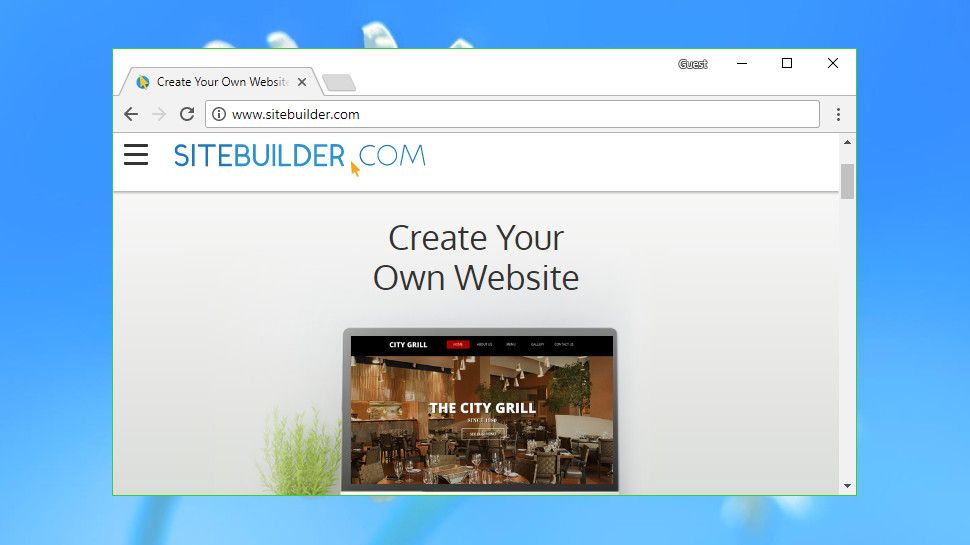 SiteBuilder website builder review TechRadar