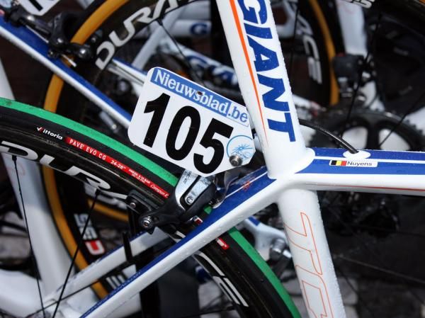 Rabobank's entire team ran Shimano Dura-Ace carbon tubulars at Ronde van Vlaanderen in both 24mm and 35mm depths.