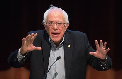 Democratic presidential candidate Senator Bernie Sanders (I-VT)