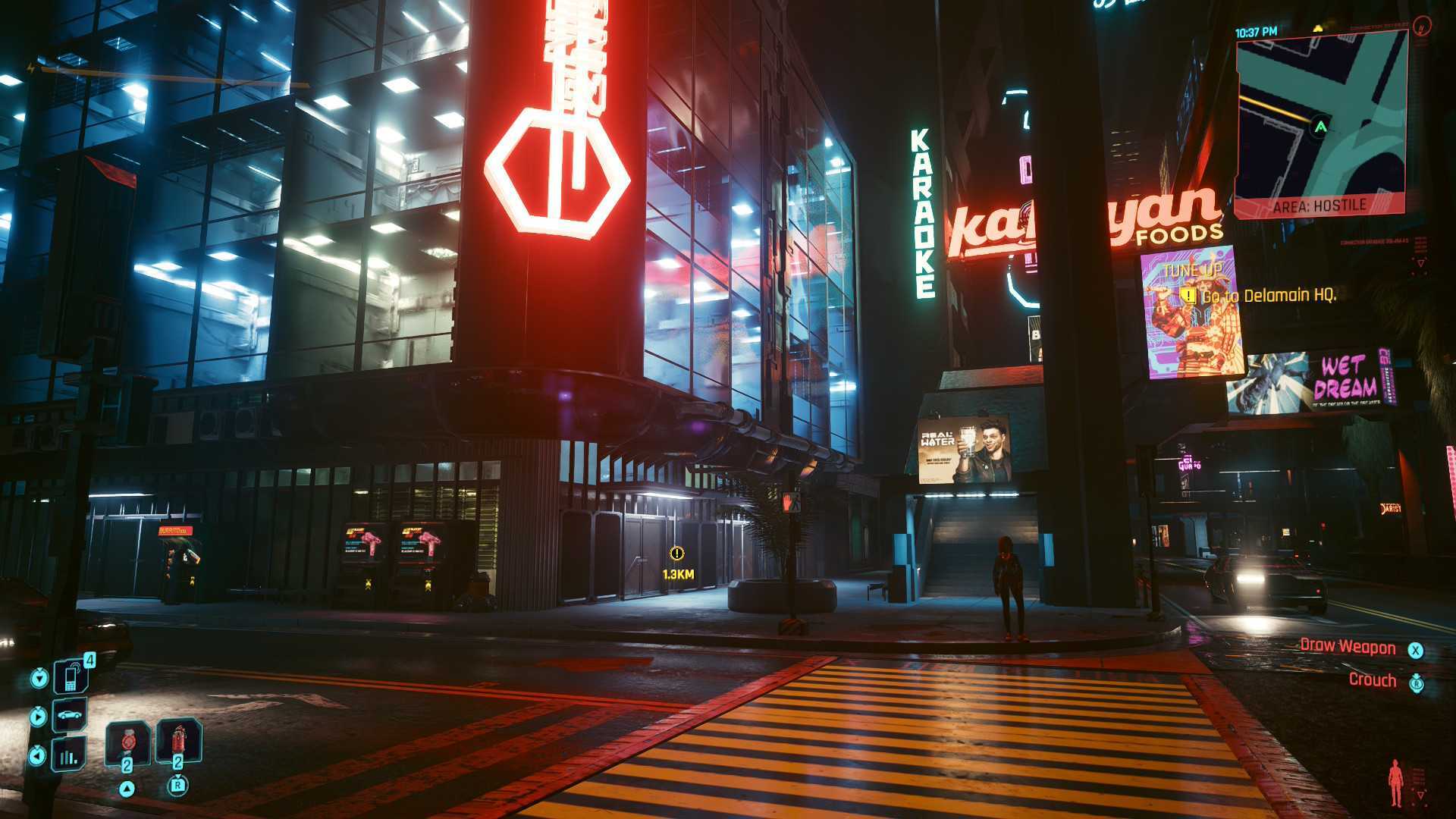 Cyberpank 2077: Final version on Nintendo Switch 2.