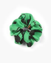 Scrunchie Satin Print Green, £25 at Rejina Pyo
