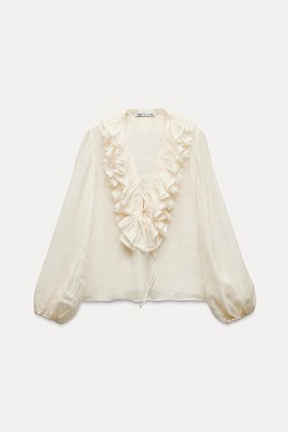 Ruffled Blouse Zw Collection