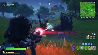 Fortnite Raise your banner to capture TIE fighter crash sites
