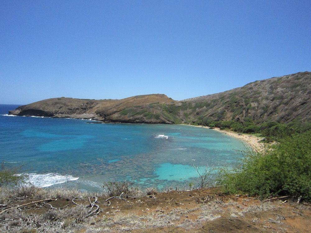 Hanauma Bay Beach Park in Oahu, Hawaii