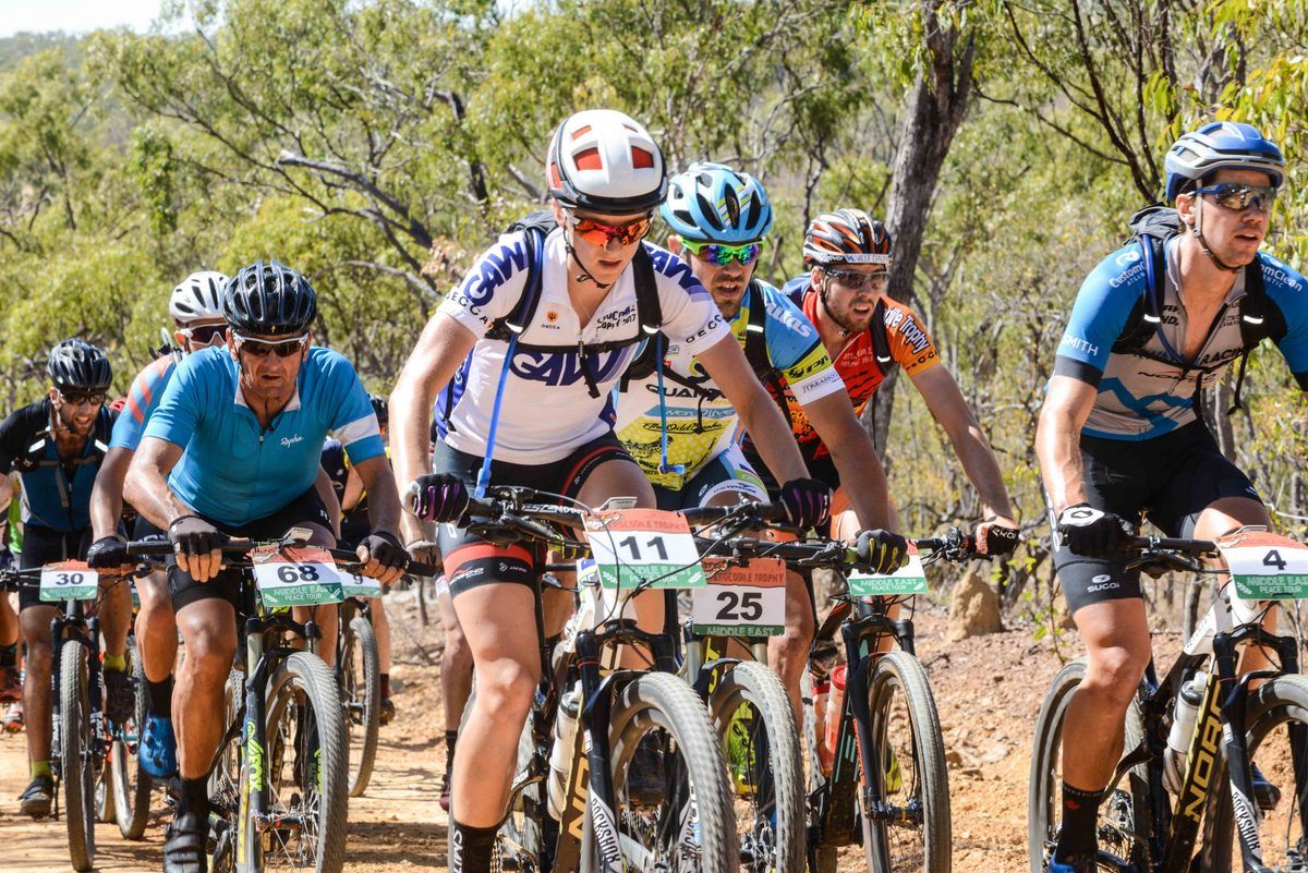 Haley Smith (Norco Factory Team) in the bunch