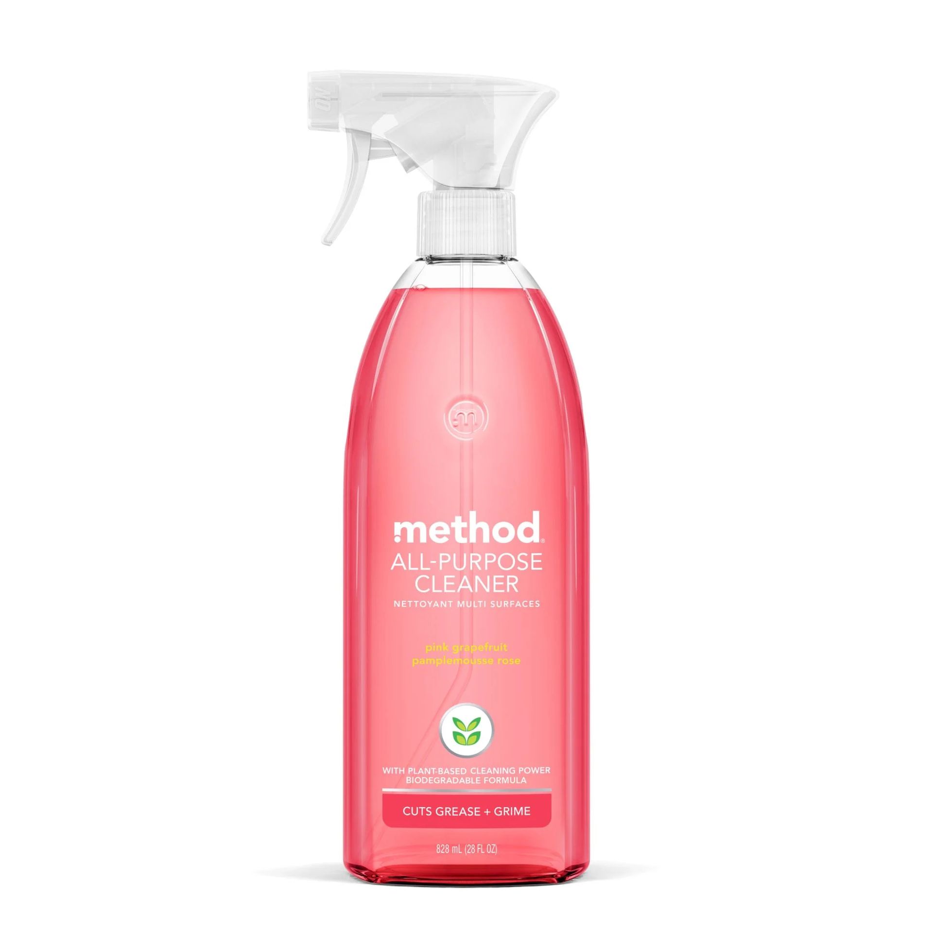 Walmart Method all purpose cleaner in pink grapefruit