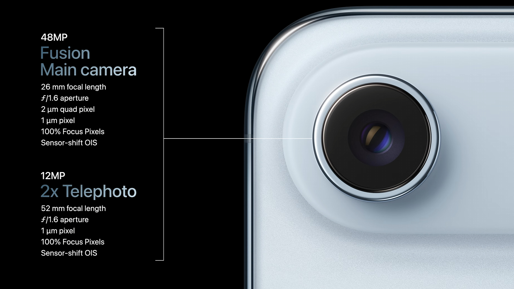 Screenshot from Apple&#039;s September 2025 event
