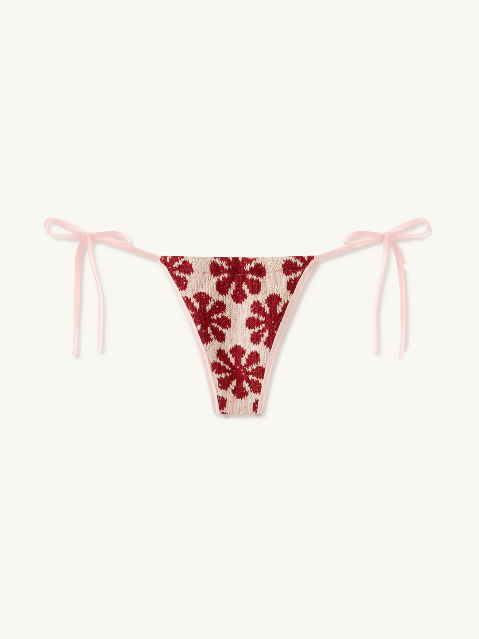 Lio Bikini Bottom - Pink Delilah Sequin - Xs