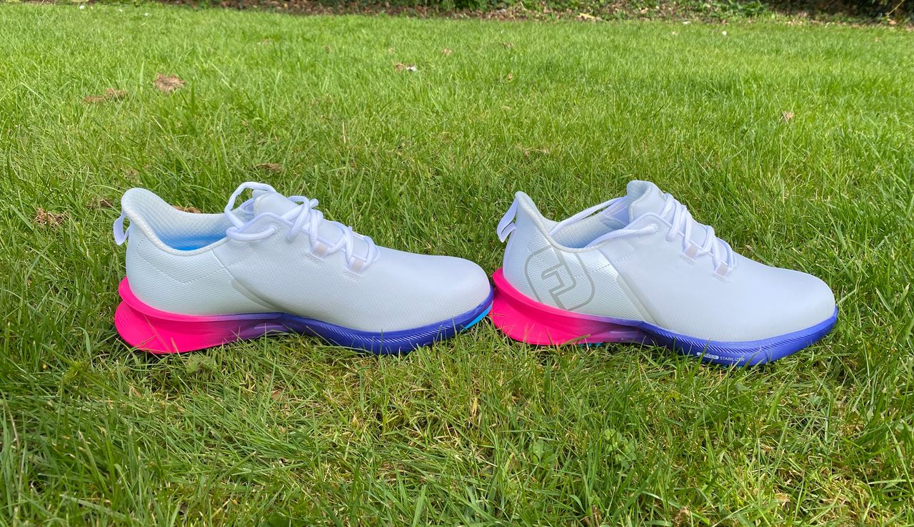 The FootJoy Fuel Sport 2023 Golf Shoe side by side