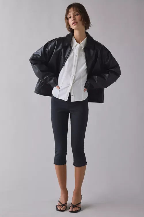 Ellie Mid-Rise Stretch Capri Pant