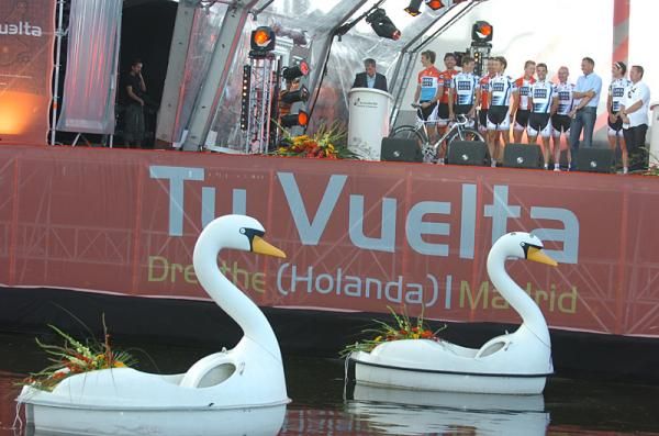 Swans watch Saxo Bank presented.