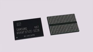 What is GDDR7? Samsung memory photo.