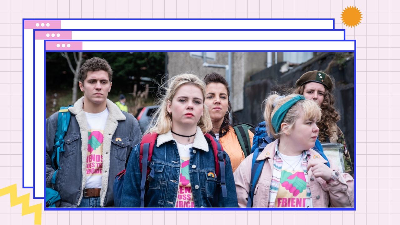 The Cast of Derry Girls: Dylan Llewellyn, Saoirse Monica-Jackson, Jamie-Lee O&#039;Donnell, Louise Harland and Nicola Coughlan