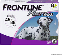 FRONTLINE Plus Flea and Tick Treatment for Dogs (Large Dog, 45-88 Pounds)
RRP: $104.99 | Now: $76.99 (8 doses)| Save: $28.00 (27%)