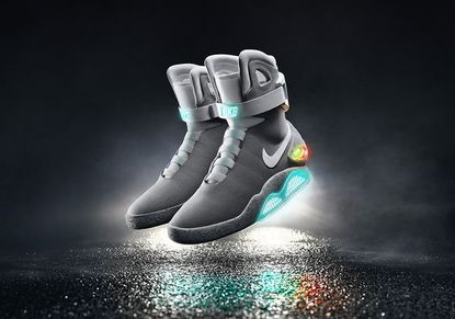 Marty mcfly white nike shoes hotsell