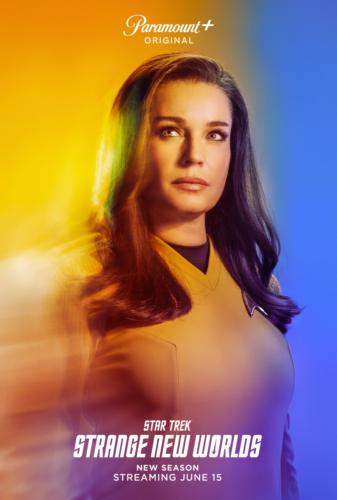 Rebecca Romijn in Star Trek: Strange New Worlds season 2 promo image
