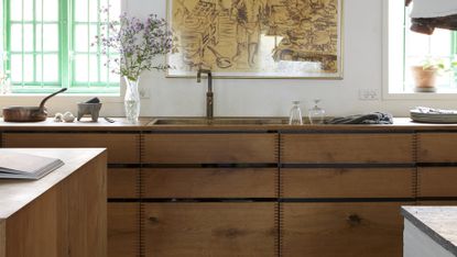 All-wood kitchen trend