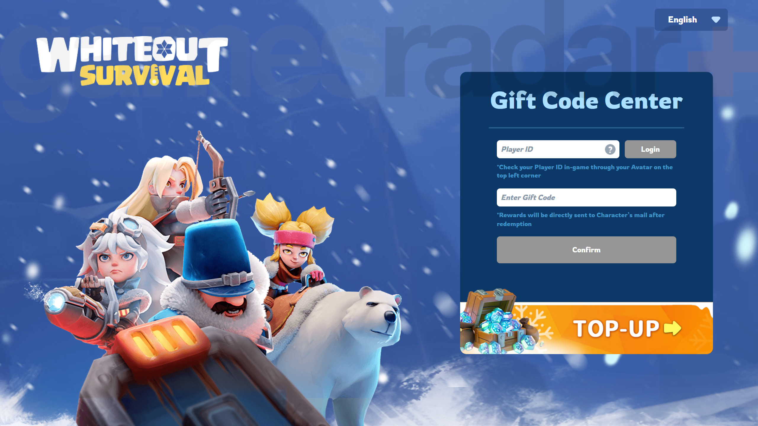 Whiteout Survival codes