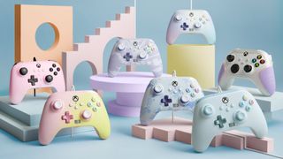 Xbox Pastel Spring Collection Controllers