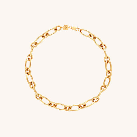 Pulseira Bold Link Chain em Ouro