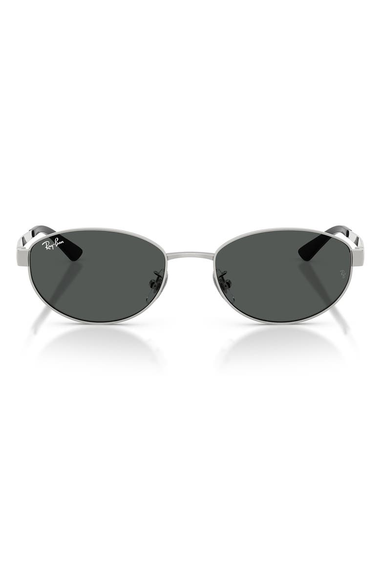 55mm Oval Sunglasses