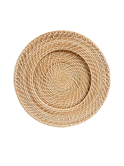 Artesia Natural Rattan Charger Plate