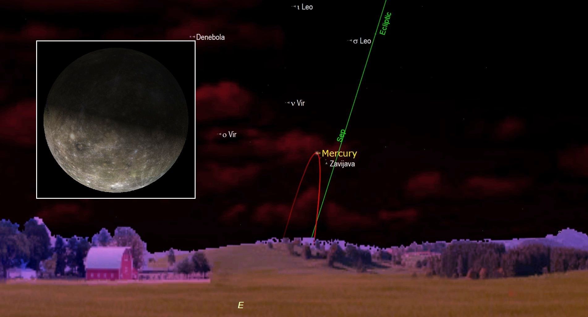Catch the best views of Mercury at its highest in the sky on Saturday