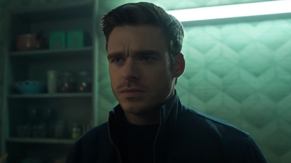 Ikaris (Richard Madden) looks series in Eternals (2021)