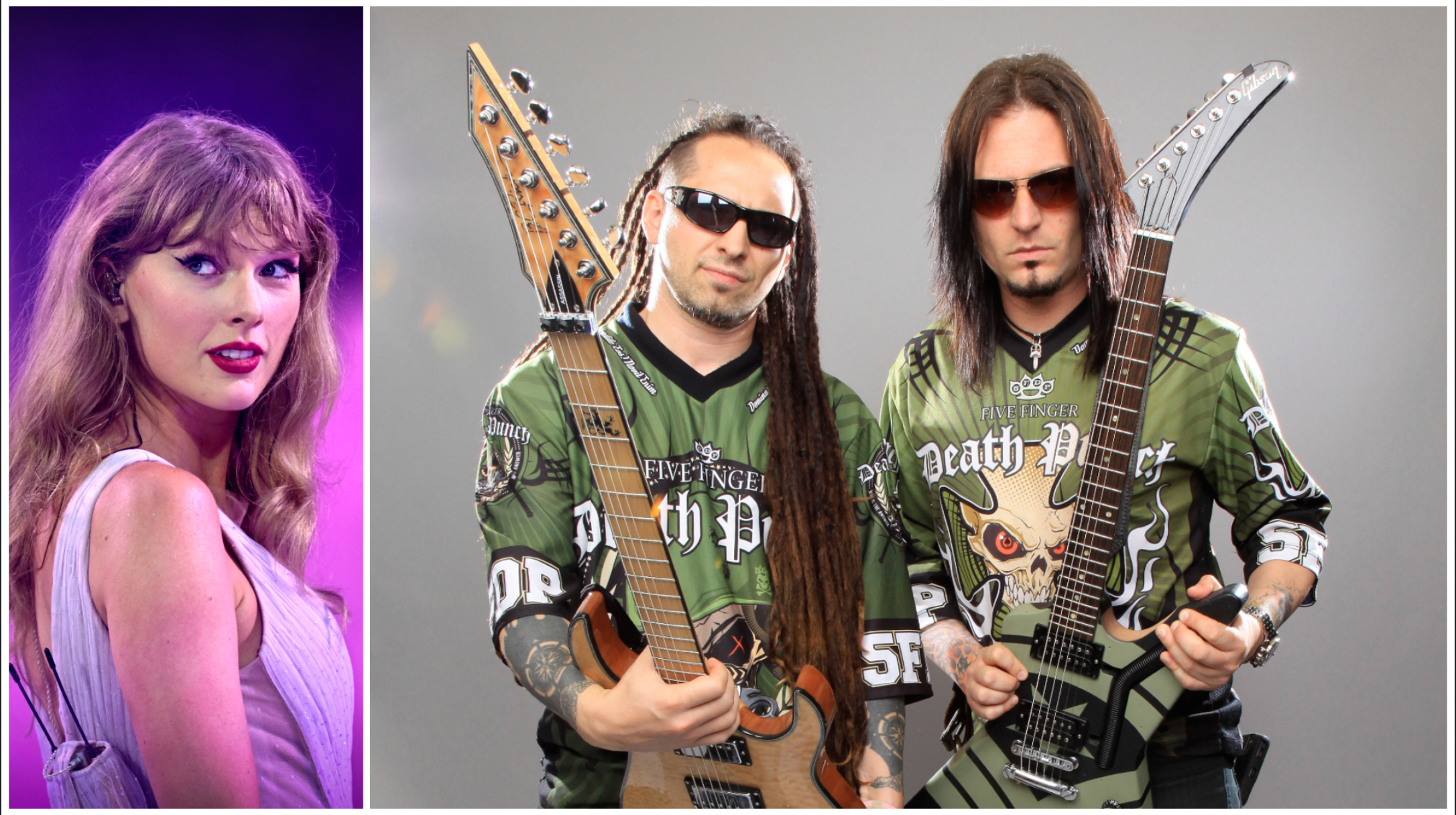 Taylor Swift and Five Finger Death Punch