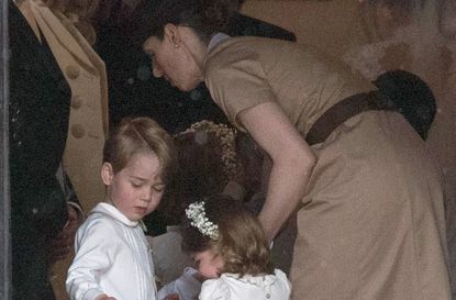 Prince George, Charlotte, Norland Nanny Ms Borrallo