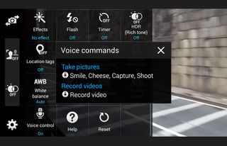 Voice control to take photos