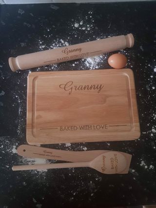 Personalised baking set