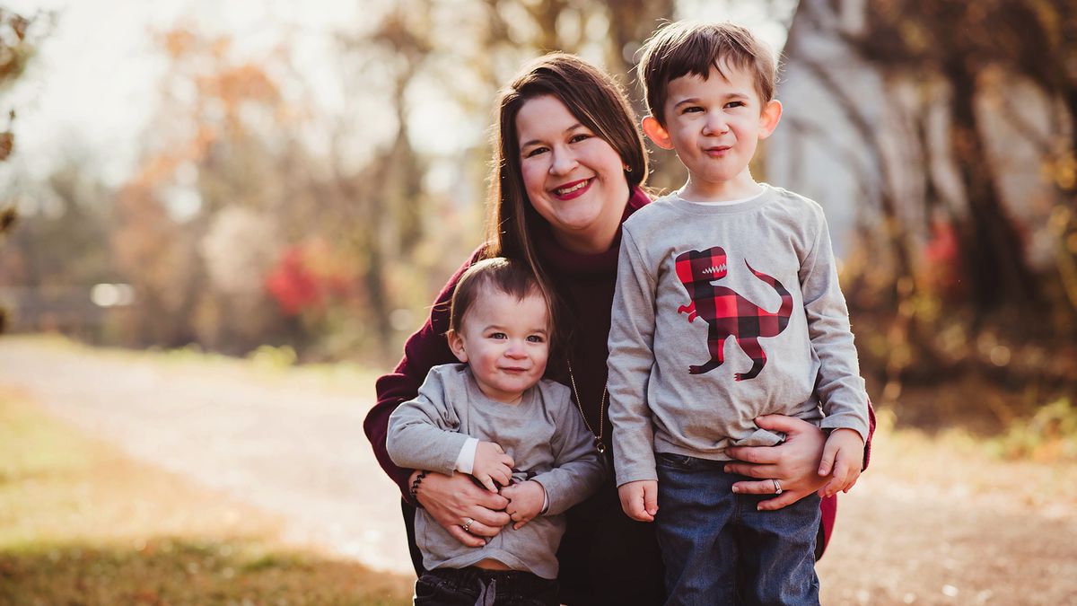 Karen Babcock, VP of planning and monetization for Comcast Advertising, and her boys