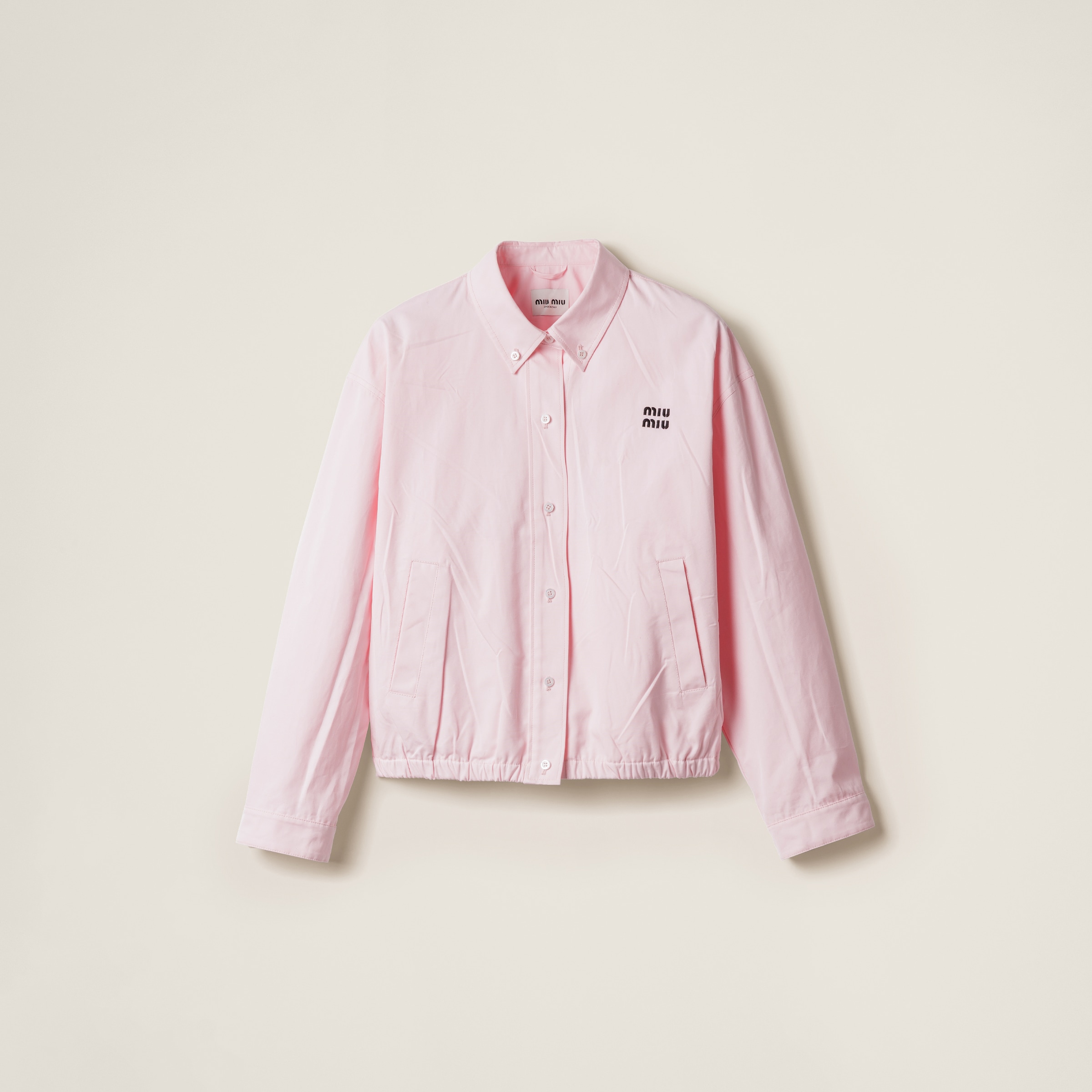 Poplin Blouson Jacket
