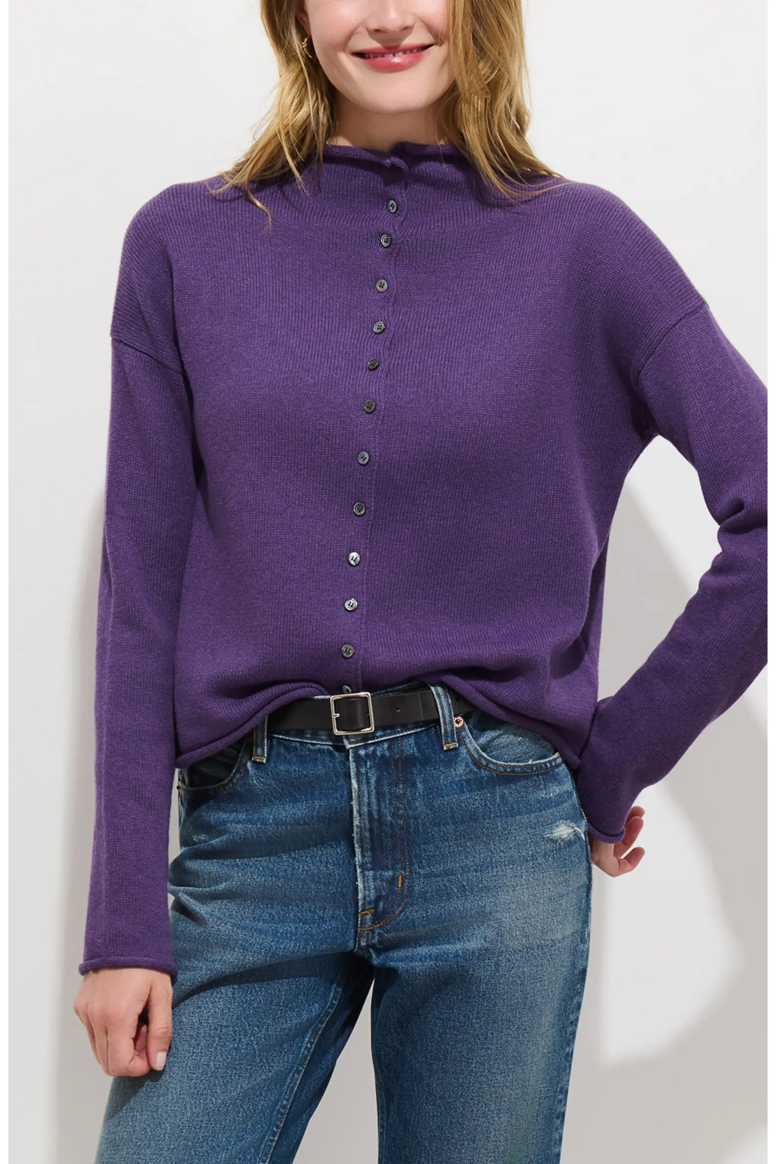 Alex Mill, Taylor Cotton & Cashmere Cardigan