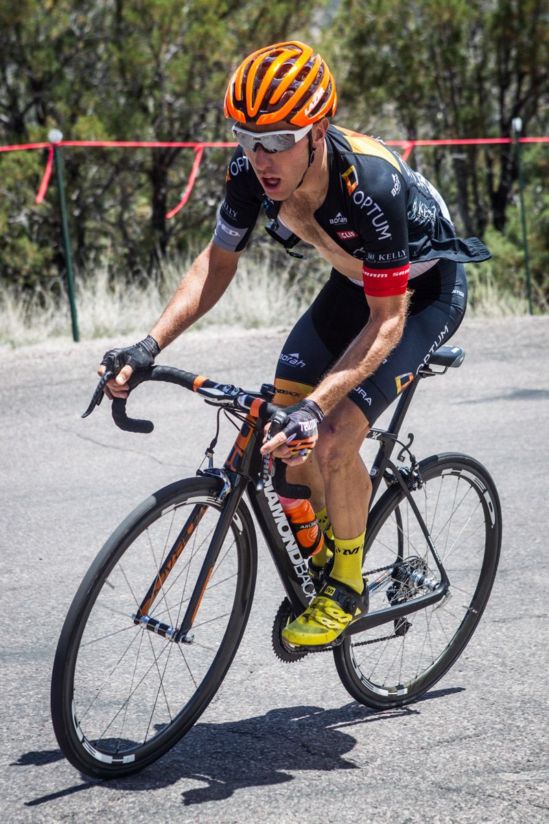 Michael Woods (Optum) attacks the front group
