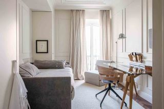 Neutral guest bedroom with a daybed