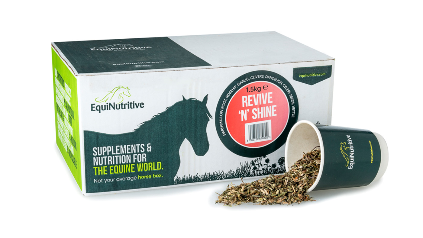 EquiNutritive Revive &amp;rsquo;N&amp;rsquo; Shine supplement for horses
