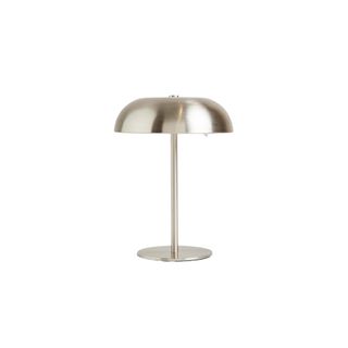 chrome-finished table lamp