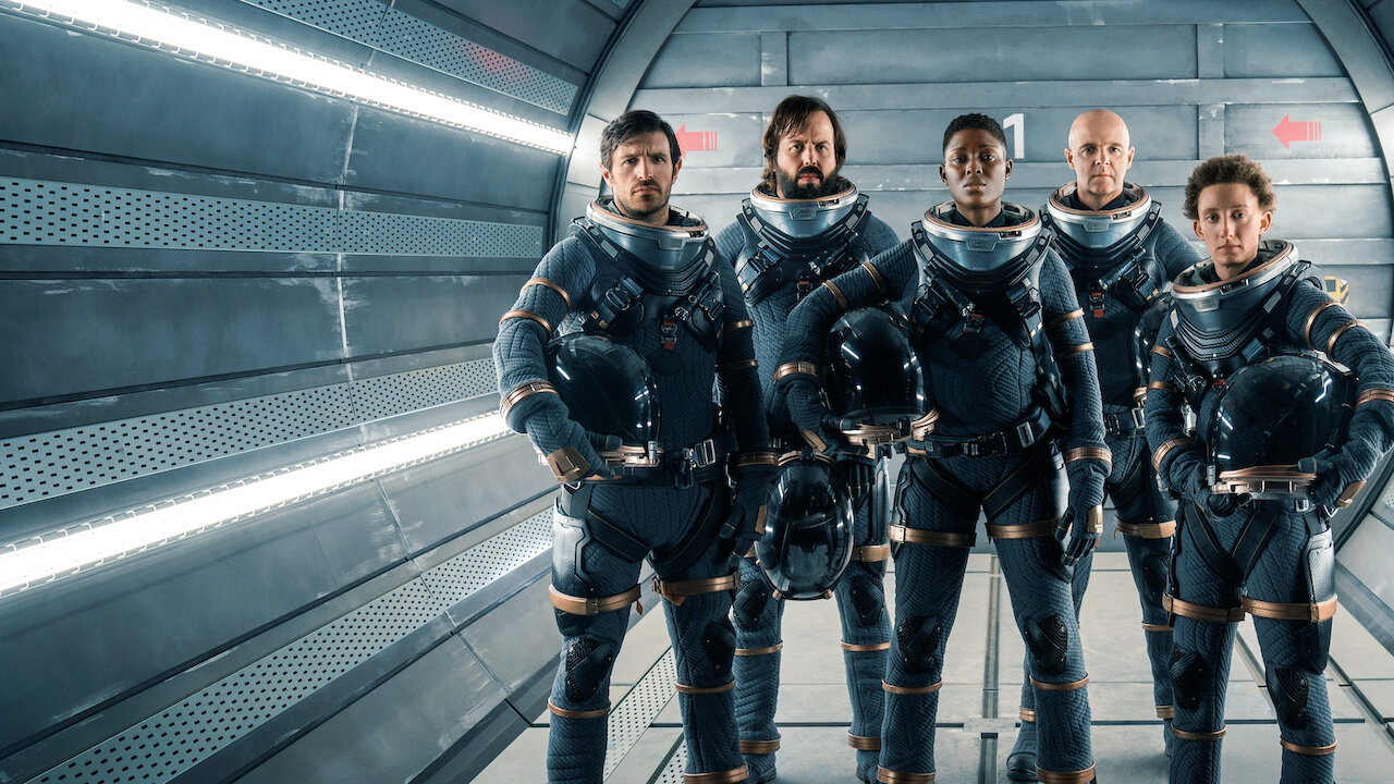 Promotional shot from the Netflix sci-fi show "Nightflyers"