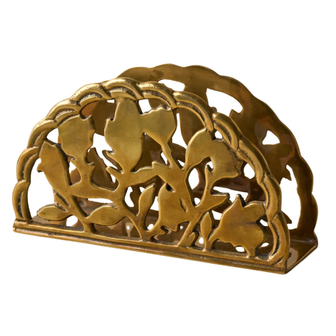 Shadow Floral Napkin Holder