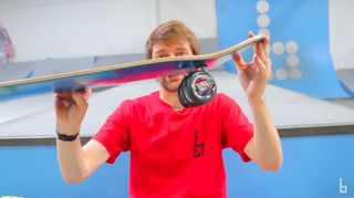 Mac Pro Wheels Attaached To Skateboard