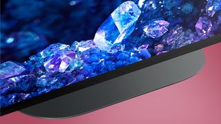 Sony A90K on pink background