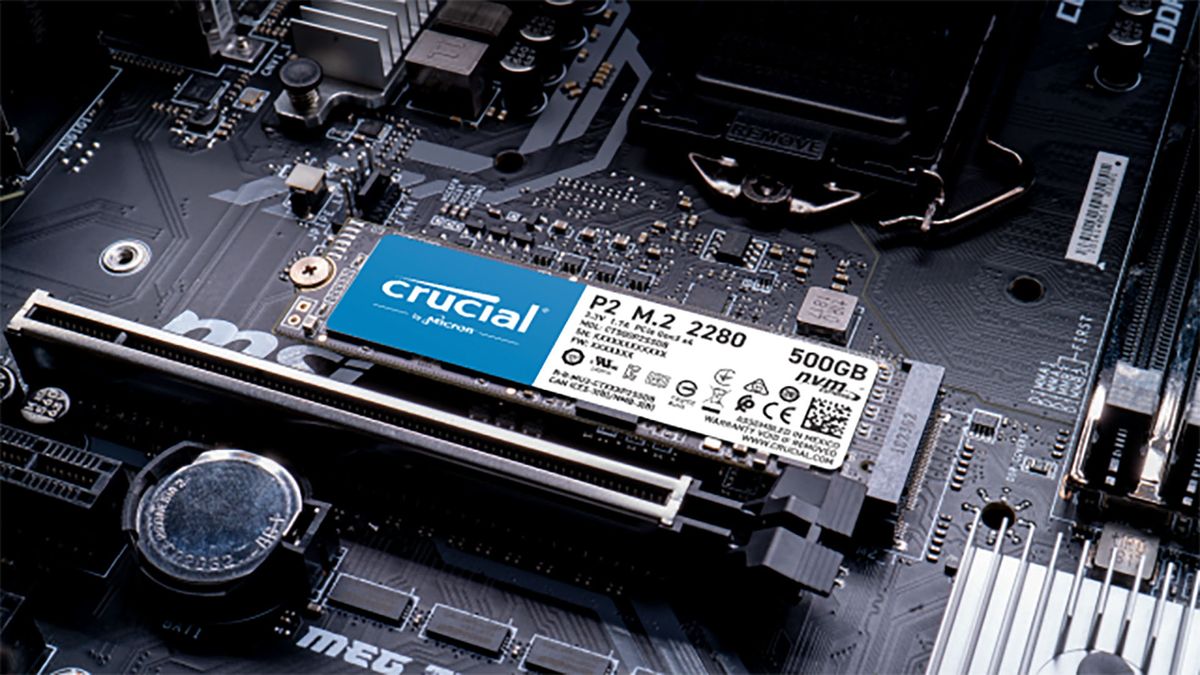 Crucial P2 NVMe SSD