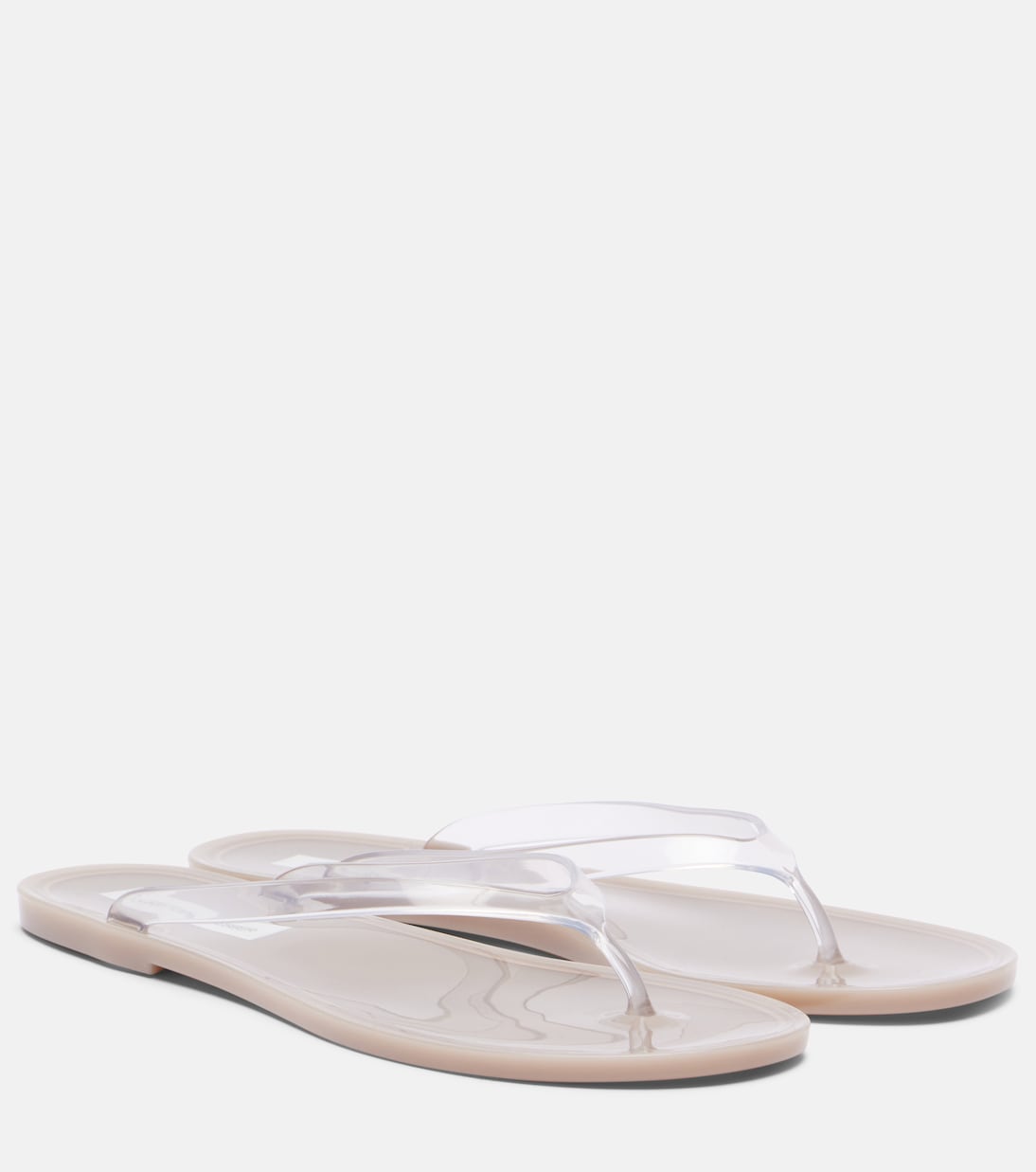 Jo Thong Sandals in Transparent - Christopher Esber